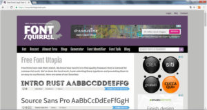 font squirrel