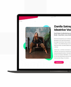 lavoro di restyling sito web vocal care